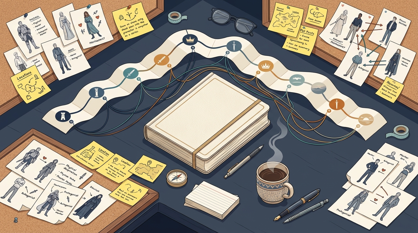 Planning a ten-book series